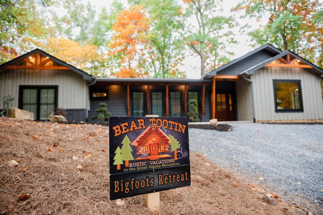 Bigfoots Retreat Chalet Villa Gatlinburg Exteriör bild